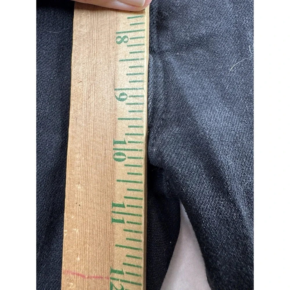 Hiroshi Kato The Scissors Slim Tapered Jeans Black Raw Made in USA Mens 34